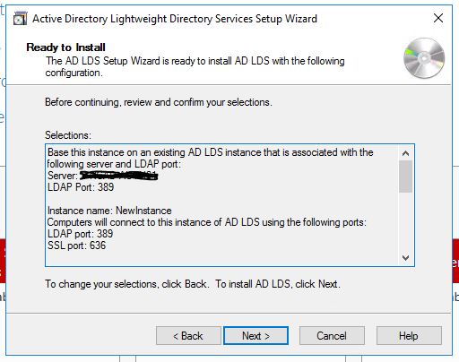 how to migrate an ad lds instance